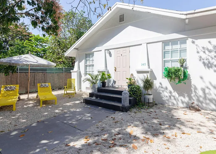 Studio Miami With Backyard - Heart Of Downtown And Wynwood